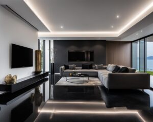 Black Epoxy Floor Ideas for Modern Homes