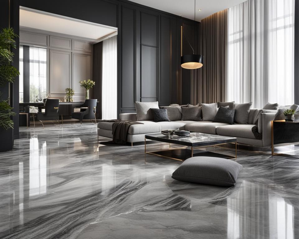 Marble Epoxy Floor Design