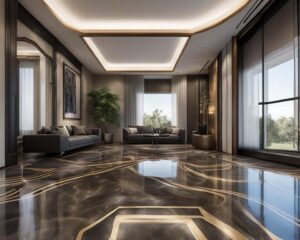 Metallic Epoxy Floor: Luxury Flooring